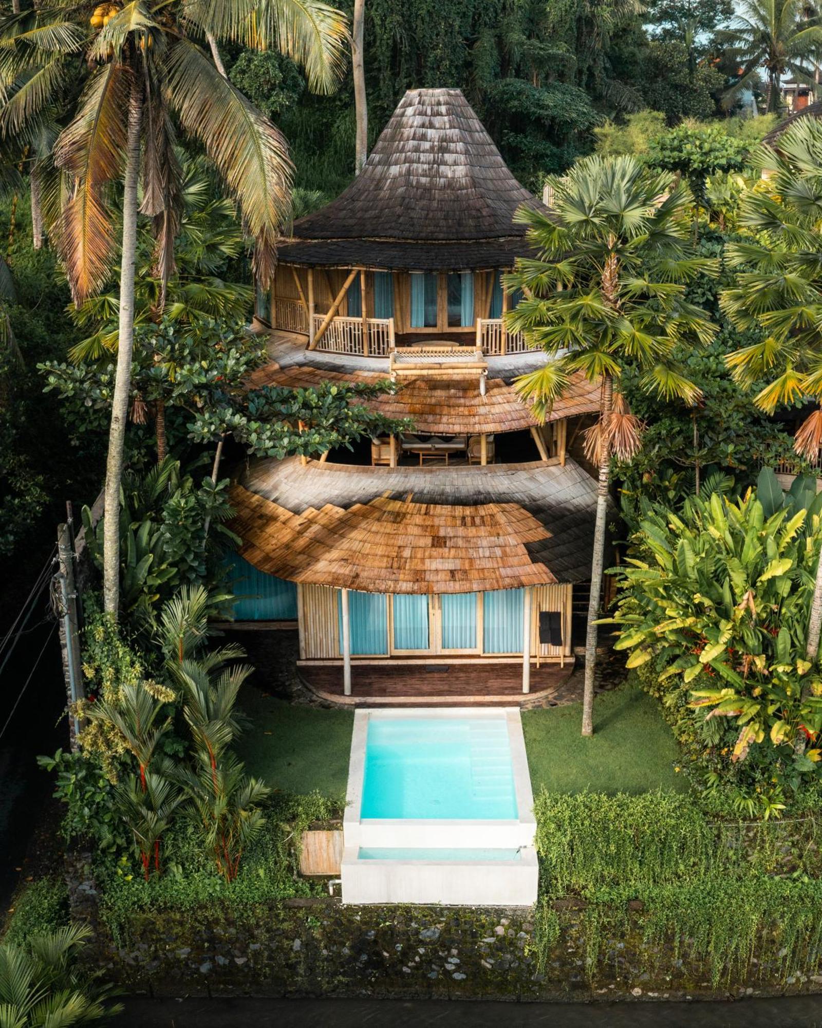 Hotel Eco Six Bali Tampaksiring Esterno foto