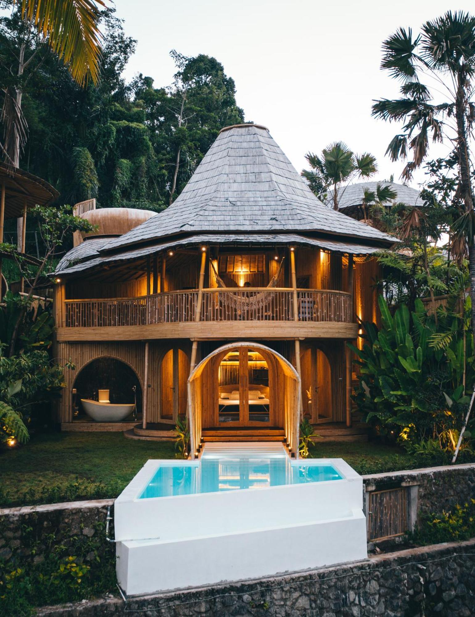 Hotel Eco Six Bali Tampaksiring Esterno foto